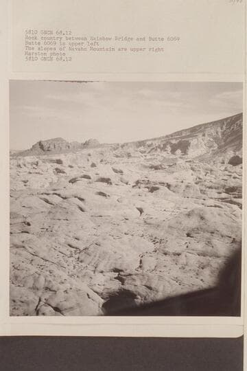 Rock country between Rainbow Bridge and Butte 6069