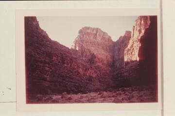 Upper end of Redwall, Mile 14.5