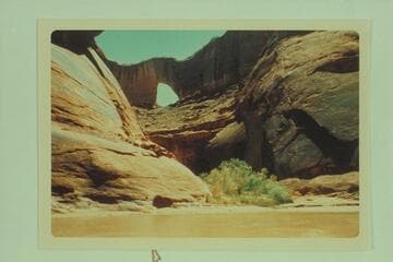 Stevens Arch from mouth of Stevens Creek