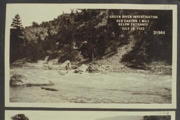 Green River Investigation:  Red Canyon 1 mile below entrance