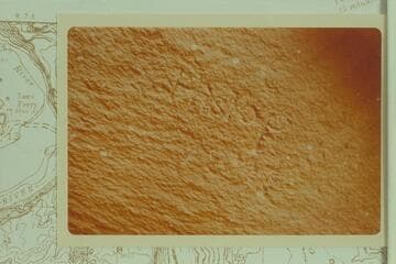 Hislop 1891.  In Hislop Cave.  Mile 1.9