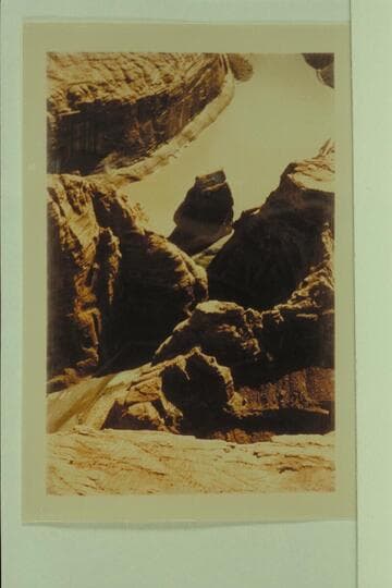 Mouth of Wahweap Creek and Sentinel Rock [photo credited to Zodiak which is Dudziak's nickname]