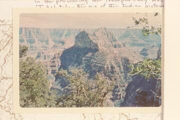 Freya and Vishnu from route south of ruin promontory