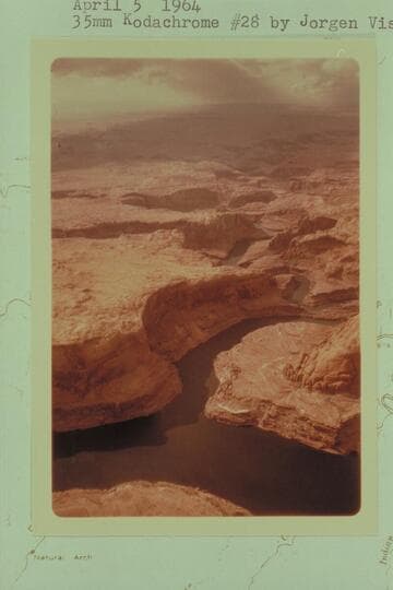 Lake Powell flooding the Escalante River