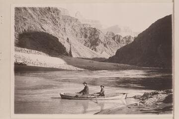 Monett and Russell; Russell at oars