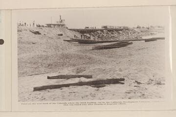 Repair to bank of lower Colorado River