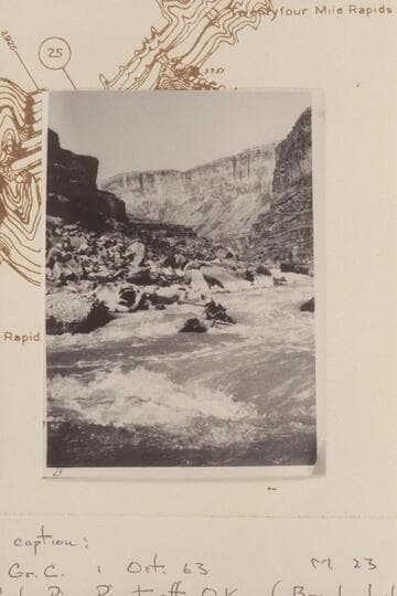 Les Jones in 23 Mile Rapid