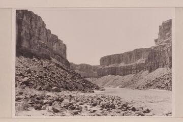 Lower end of Badger Creek Rapid