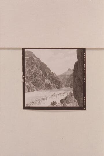 Granite Falls.  Upstream from ledges below rapid