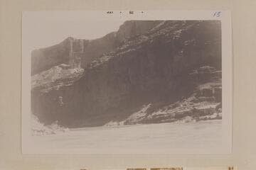 Up Marble Canyon from approximately Mile 18.25