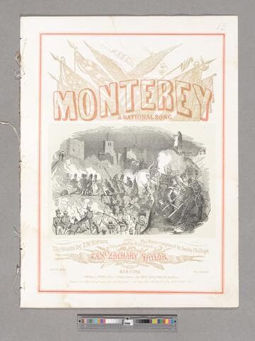 Monterey [sic] : a national song / the words by J. W. Watson ; the music composed by Austin Phillips