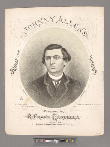 Johnny Allen's songs and dances / composed by R. Frank Cardella