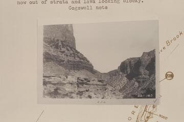 Upstream near lower end of Canyon of Lodore from about Mile 226.8