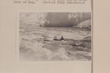 Running Split Mountain Rapid at Mile 206.4