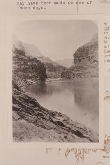 [print from a stereo] Upriver from above mouth of Chuar or Lava Creek