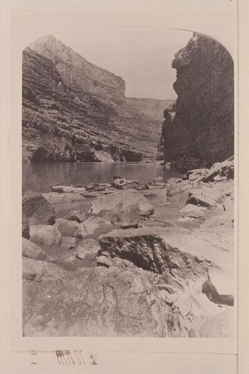 No. 203:  "Views on the Colorado River," Grand Canon Series:  Walls of Limestone