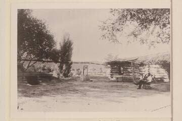 Residence of Charles Goodman at Bluff, Utah