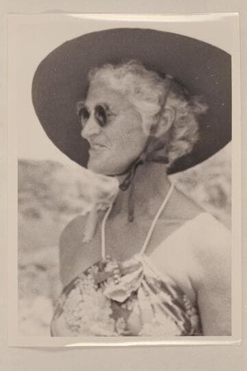 Mary Abbott at Lees Ferry