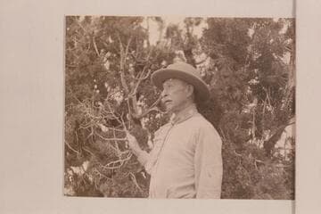 Charles L. Bernheimer.  In the field in the Navajo Reservation.  Bernheimer made no river cruises but did much exploring in the Western part of the Navajo Country