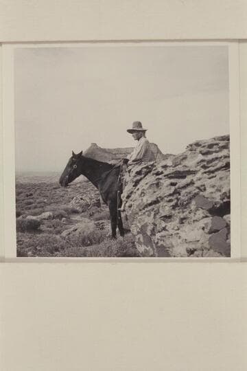 Sid Whiskers.  Trail to Rainbow Bridge.  Sid may be part Piute