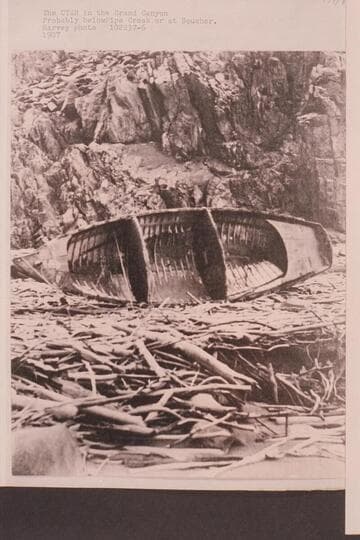 The "Utah" in the Grand Canyon.  Probably below Pipe Creek or at Boucher