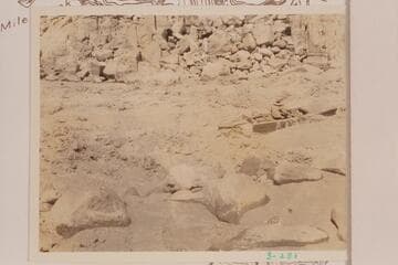 One of the skiffs of the Dusty Dozen in rapid at Mile 212.15