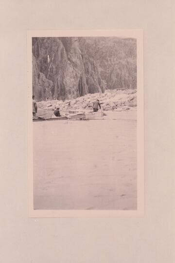 Galloway-Stone party at Bright Angel Creek