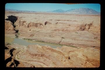 Warm Spring Creek opposite Cedar Canyon