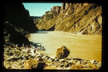 Camp at Switching Yard, Mile 107