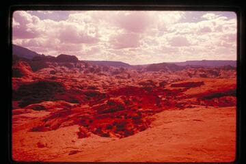 6069, Cummings Mountain, 5014 from north Anasazi Canyon
