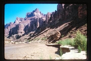 Up Marble Canyon from Little Colorado