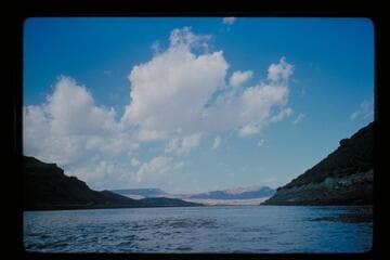 Out of lower end of Grand Canyon