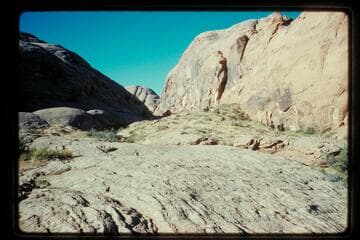 Trail out bottom of Moepitz Canyon