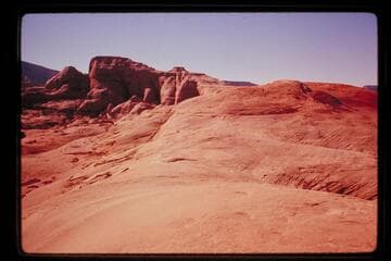 Butte across Black Water Creek