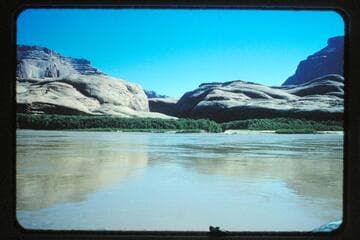 Mouth of Catfish Canyon; Glen Canyon