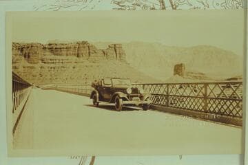 Marble Canyon Bridge.  From Freeman collection