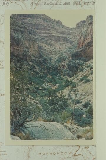 From below Redwall in Tuna to pass from Tuna to Flint