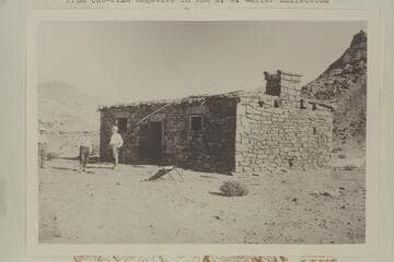 The Fort at Lees Ferry.  May?  Note boat at right