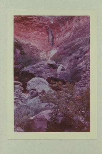 Alcove in Redwall, Royal Arch Creek