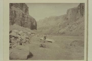 Caltech party lining Badger Creek Rapid