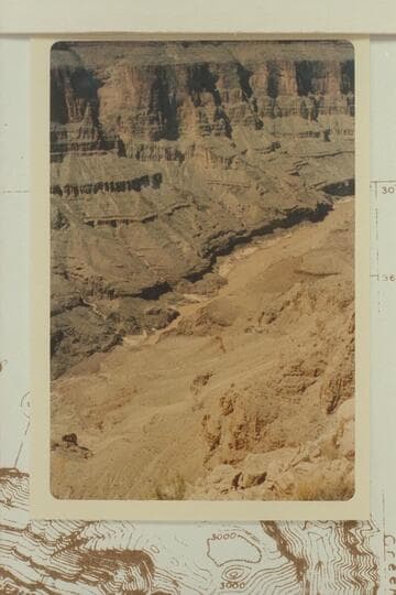 Downriver below Granite Narrows from the top of the Redwall south of Cogswell Butte