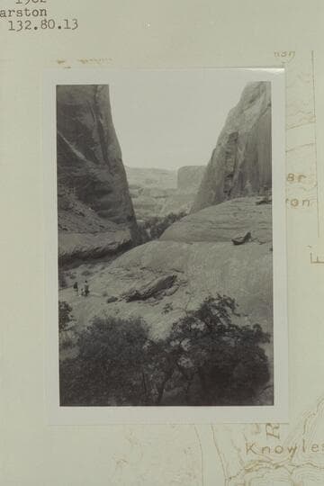 Out of side canyon at mile 132.35 LB and across the river