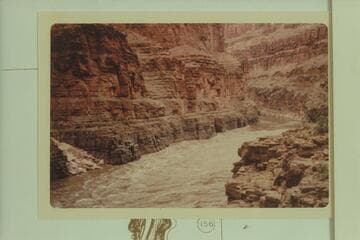 Up from foot of Supai Rapid