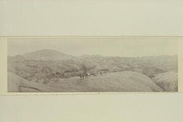 Rust-Fraser party on the baldheads en route to Rainbow Bridge.  Navajo Mountain is at left