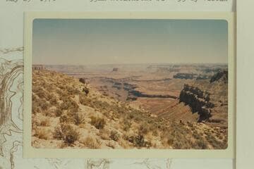 From head of Beaver Canyon with Mt. Sinyala in distance