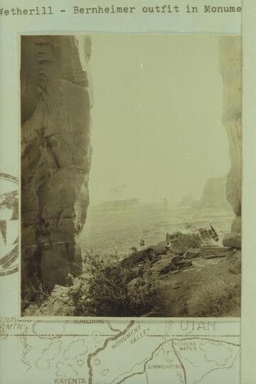Wetherill-Bernheimer outfit in Monument Valley