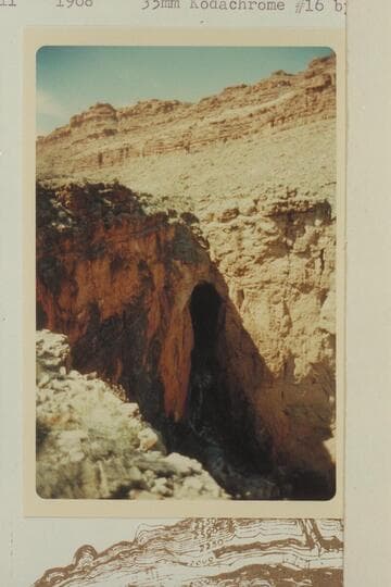Keyhole Bridge on branch of 140 Mile Canyon