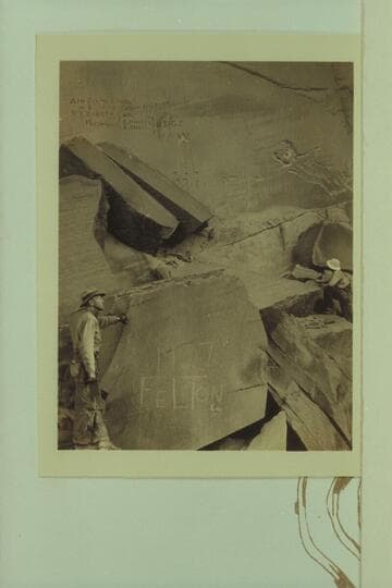 Fahrni and Bus Hatch near some of the inscriptions at The Billboard, Labyrinth Canyon, Mile 75.5