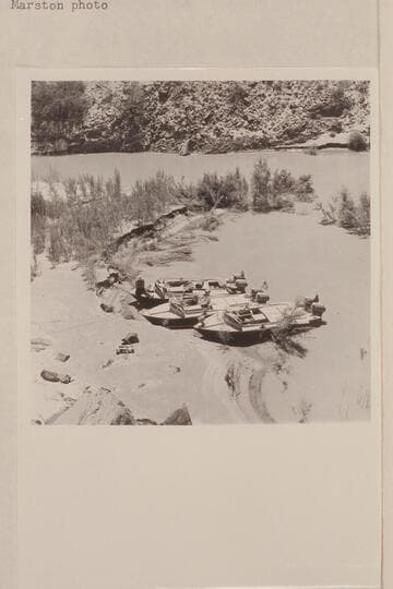 Boats at Separation Canyon