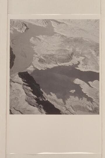 Silt closing the mouth of Grand Wash